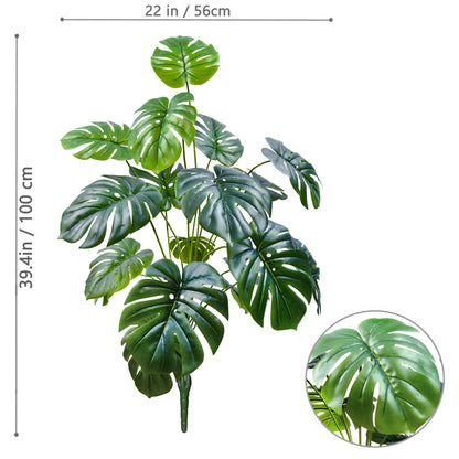 Décoration artificielle Monstera Pothos Alocasia 100 cm