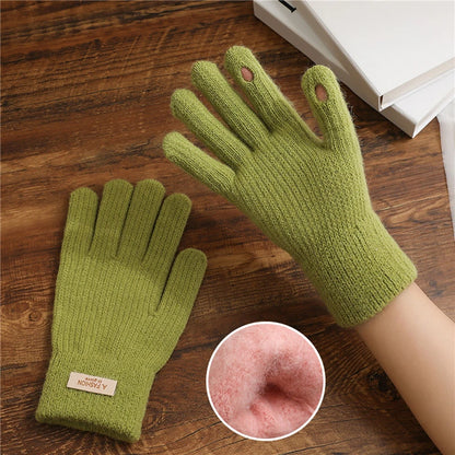 Fashionable Winter Knitted Touchscreen Gloves