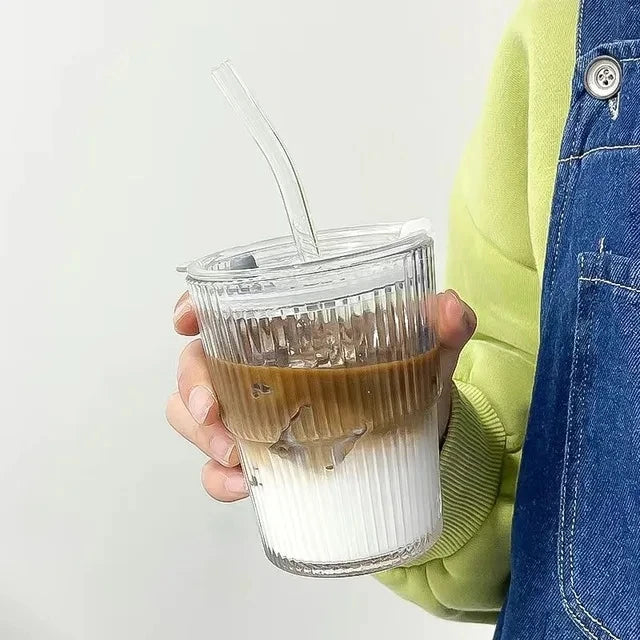 Ensemble de tasses en verre sans plomb de 450 ml