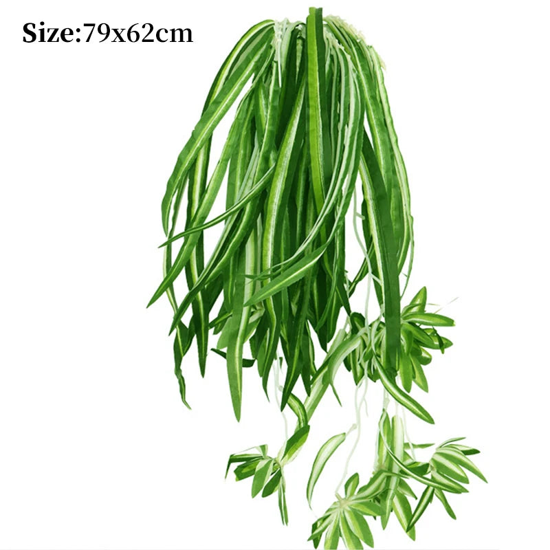 Artificial Palm Leaves Wall Decor Garden Decoration