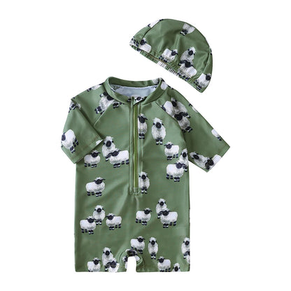 Cartoon Sommer Kurzarm Set für Kinder