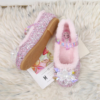 Disney Princess Crystal Rhinestone Party Shoes