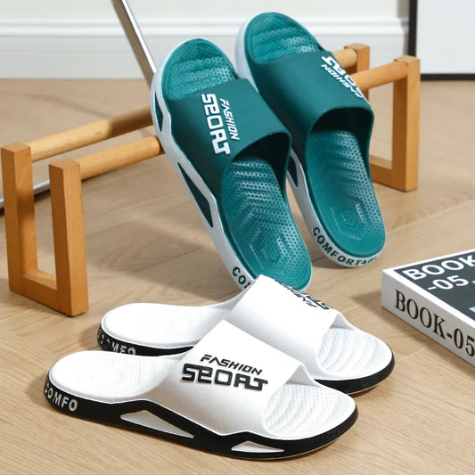 Men's Anti Slip Slippers - Outdoor Beach Shoes