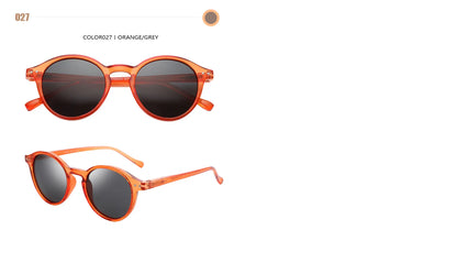 Unisex UV400 Retro Runde Sonnenbrille