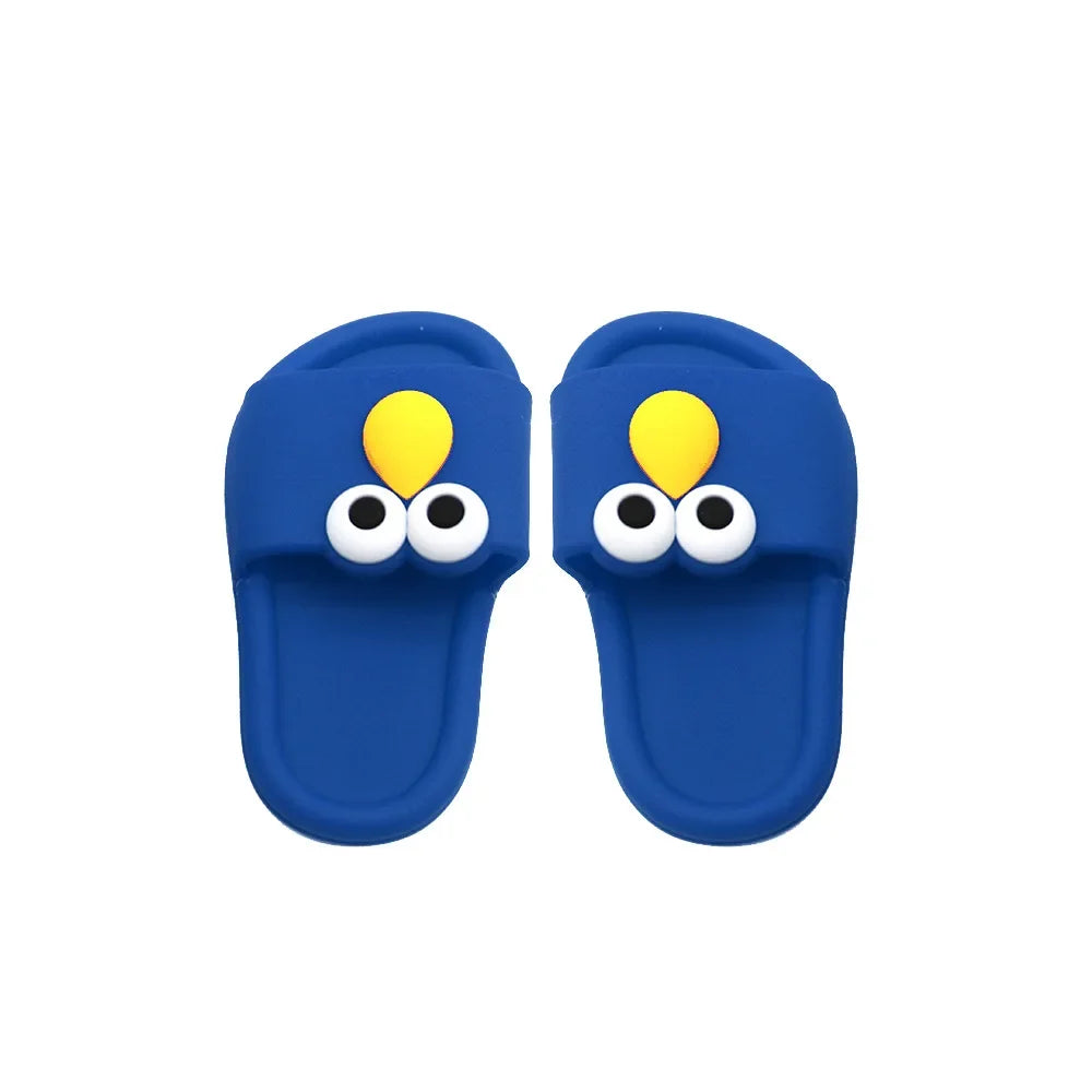 Kid's Open Toe Junior Cute Shark Slippers