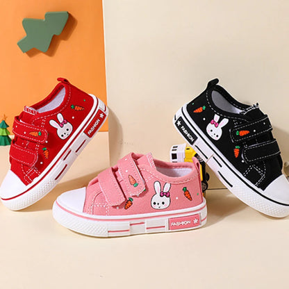 Canvas-Sneaker mit Cartoon-Motiv für Jungen und Mädchen