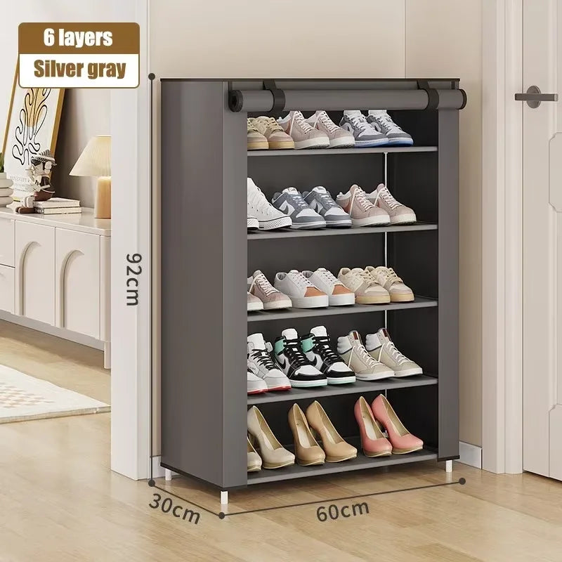 Armoire anti-poussière pour chaussures minimaliste