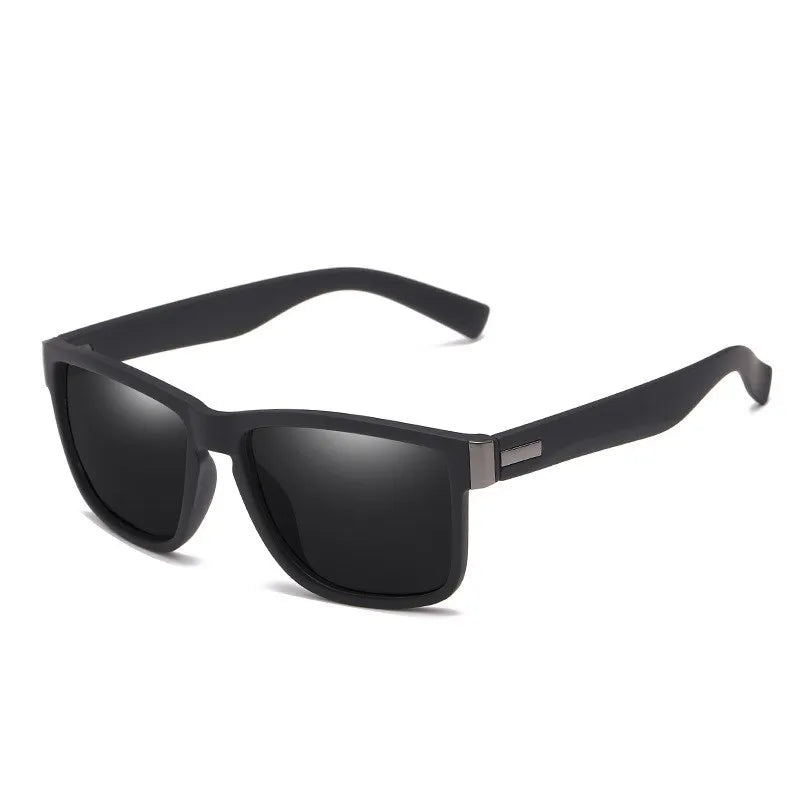 Men's Classic Square UV400 Polarized Beach Sunglasses