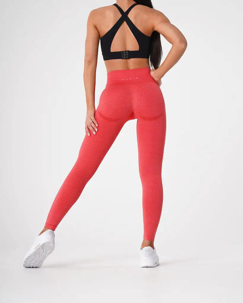 NVGTN – Gefleckte, nahtlose Leggings aus Lycra-Spandex