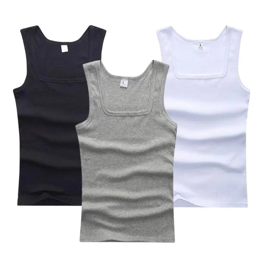 Heißer Verkauf Basic elastische Baumwolle Tank Top