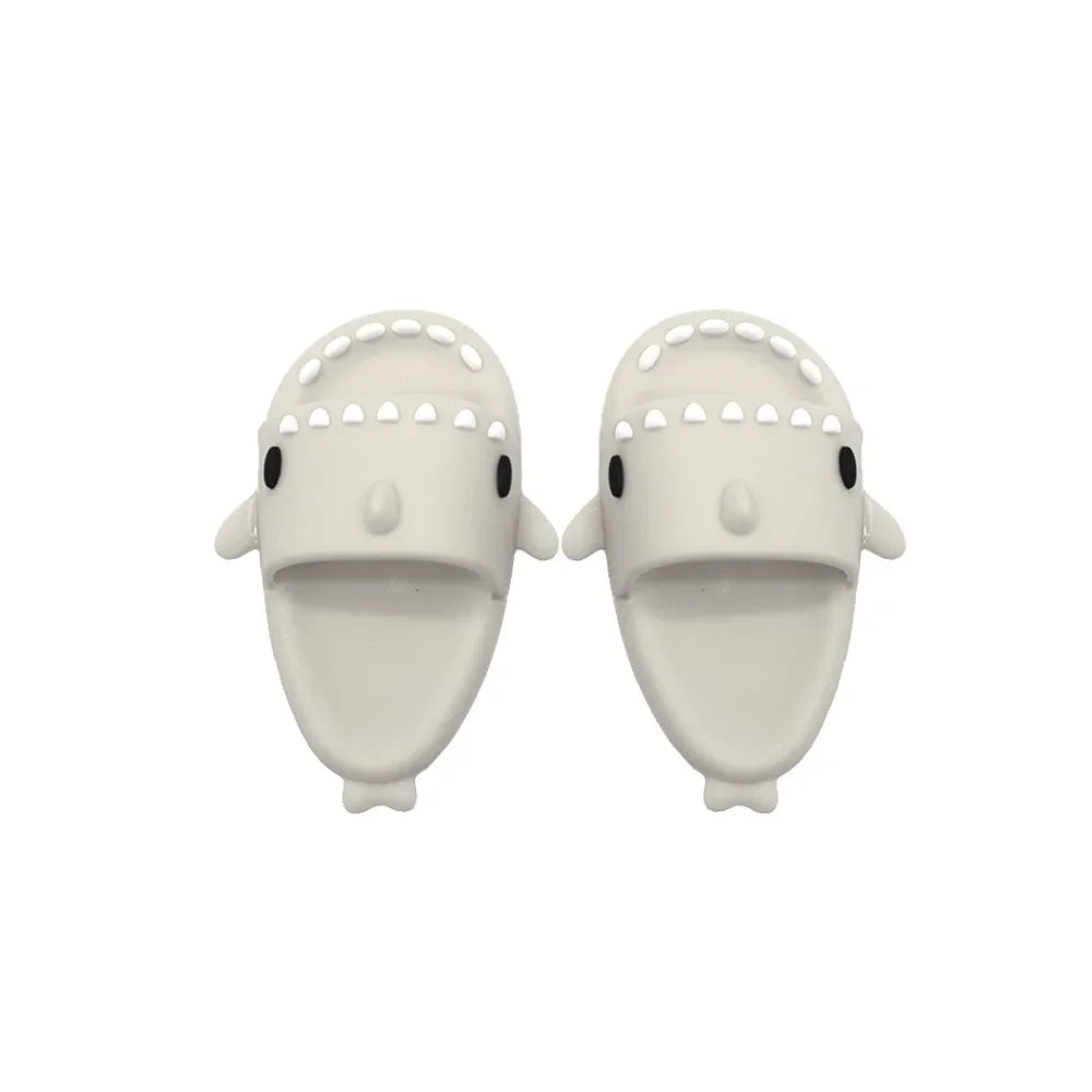 Kid's Open Toe Junior Cute Shark Slippers