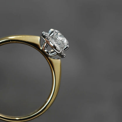 Huitan Trendy Damen Luxus Hochzeitsringe