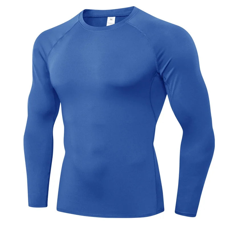 T-shirt de compression pour hommes - Tenue d'entraînement pour hommes