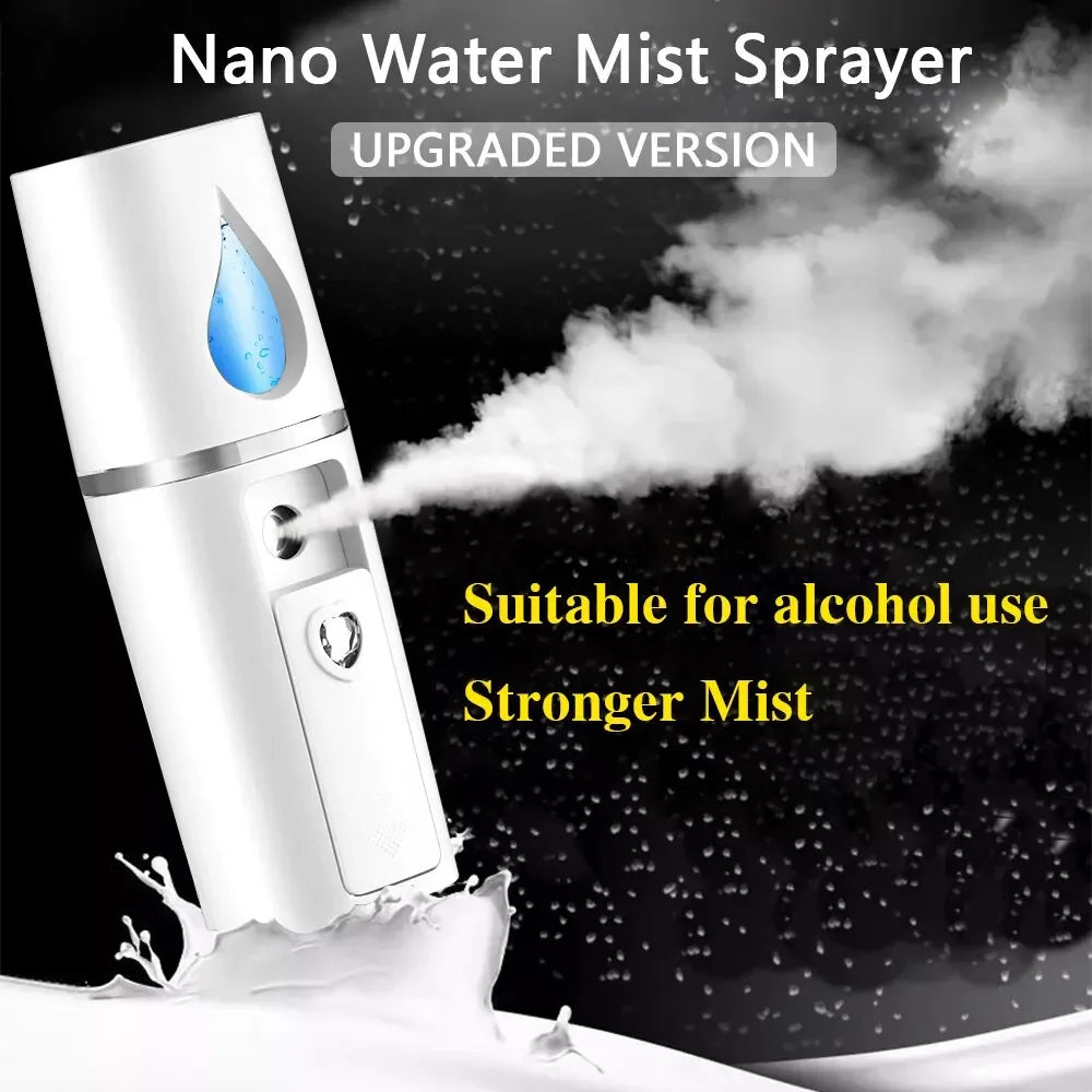 Mist Sprayer Facial Steamer - Nébuliseur hydratant pour le visage