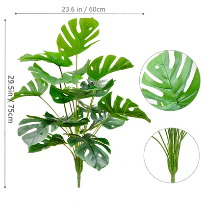 110cm Artificial Monstera Palm Tree Home Decor