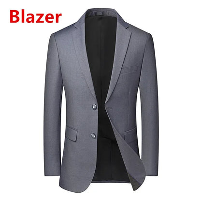 Wedding Solid Color Men suit - 3/2 Business Suit