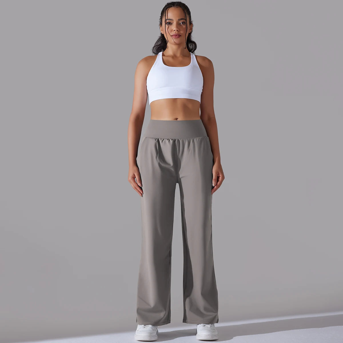 Wide Leg High Waist Yoga Pants