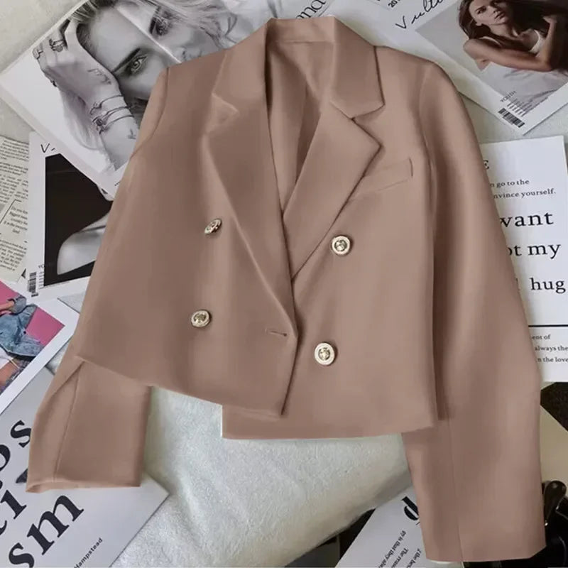 Blazers courts élégants pour femmes - Styles printemps et automne