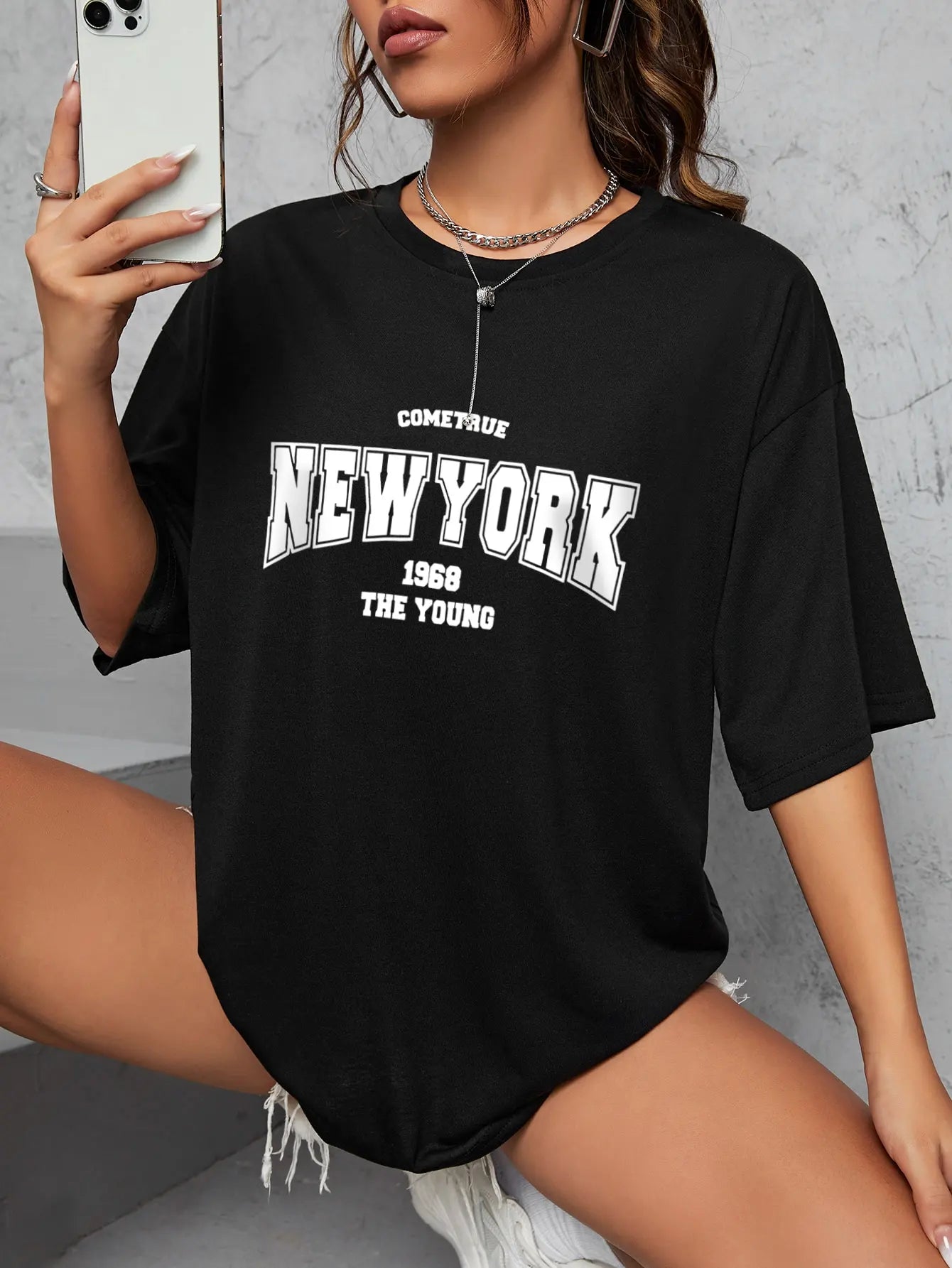 T-shirt oversize New York Is Young