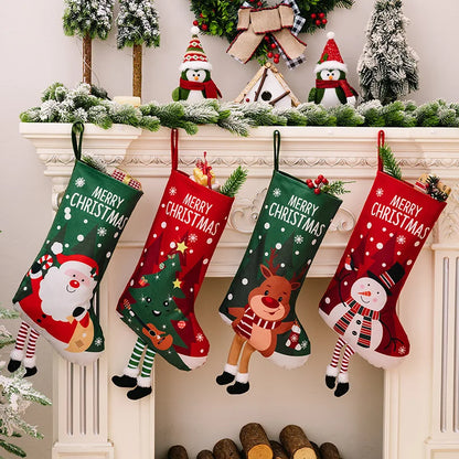 Snowman Large Christmas Stockings