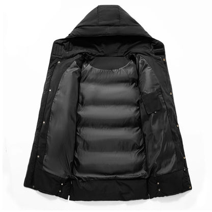 Parka d'hiver épaisse et chaude pour homme