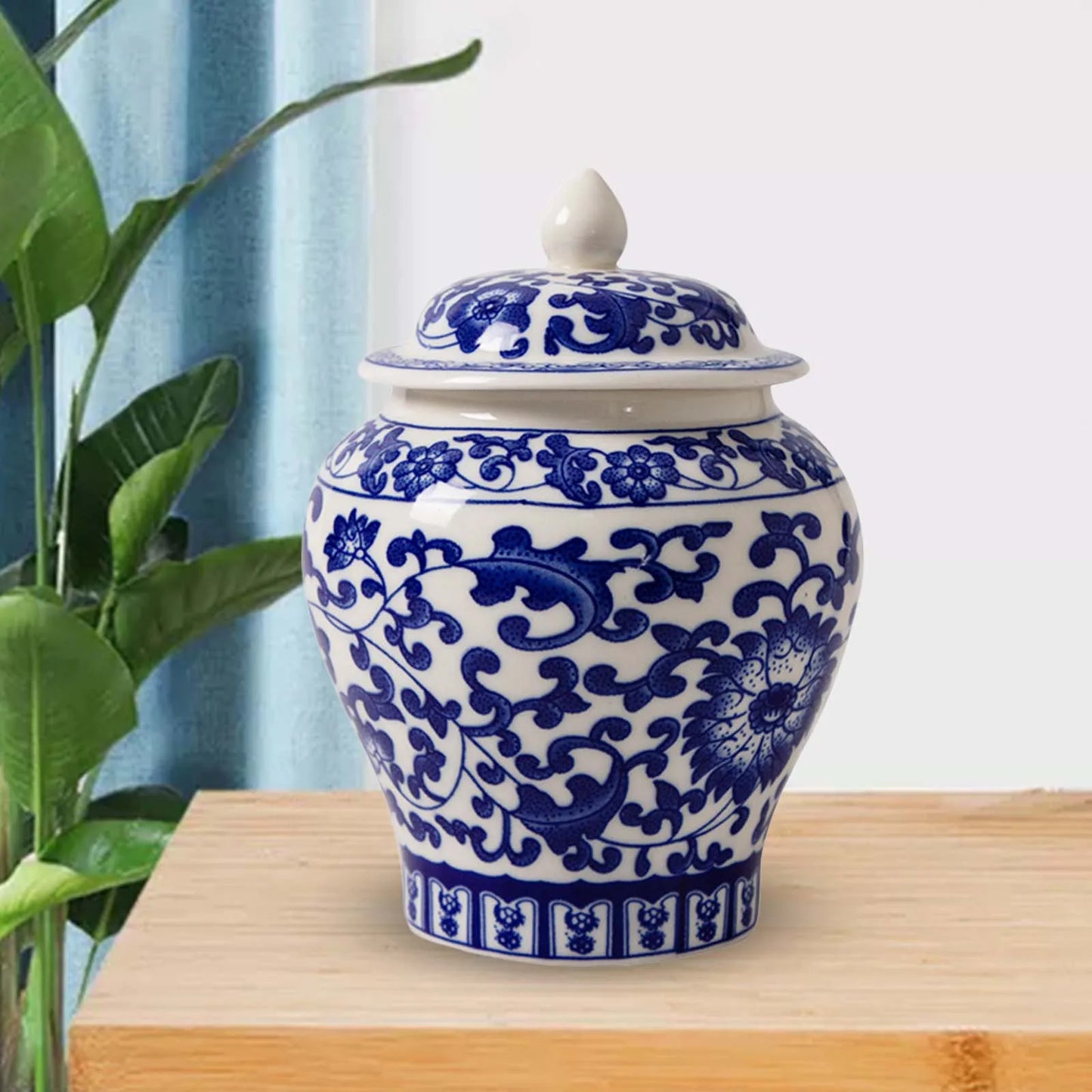 Blue White Porcelain Restaurant Decor Jar vases