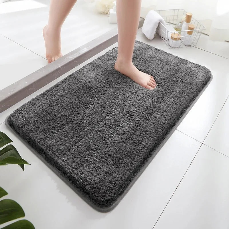 Soft Comfortable Thick Water Absorption Anti-Slip Floor Mat - Bathroom Floor Rug