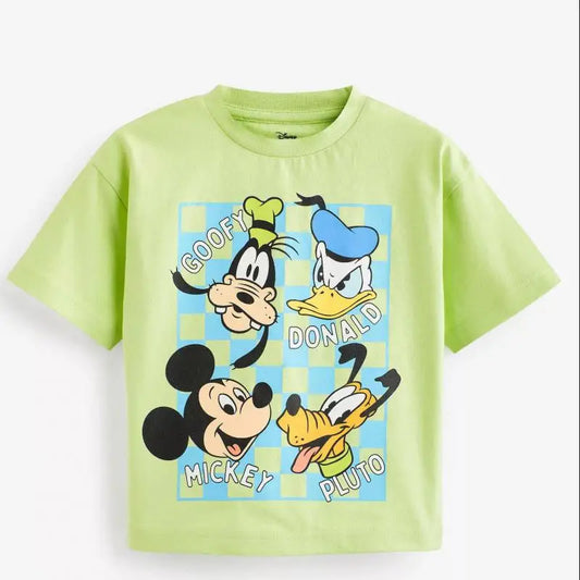 Rundhals-T-Shirts für Jungen – bedrucktes, kurzärmliges Oberteil