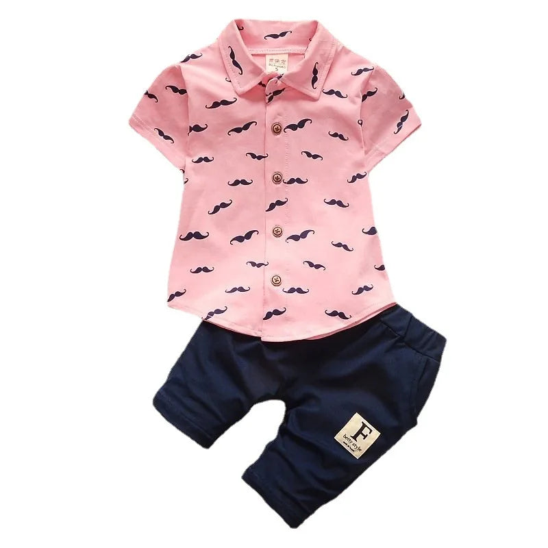 Short-Sleeved Printed Shirt - Baby Boy Clothes