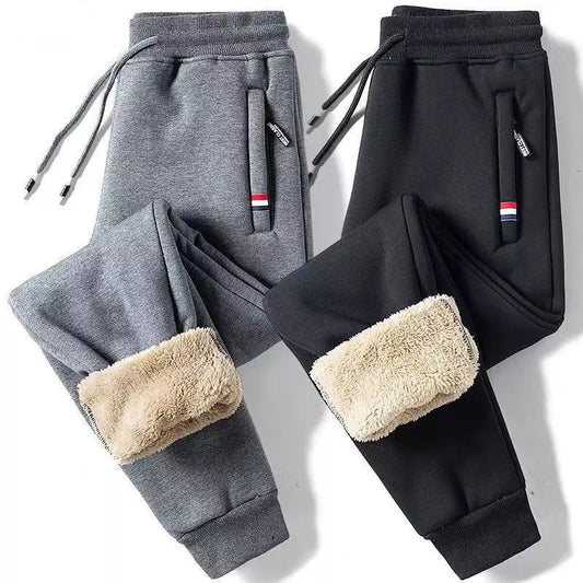 Warm Lambswool Casual Pants for Men
