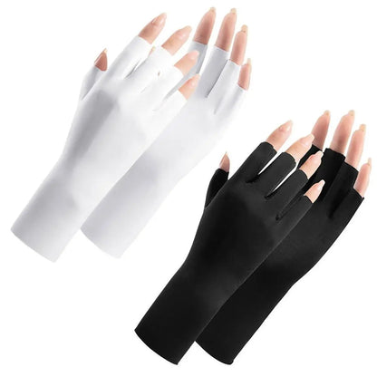 Gants de protection solaire UV pour nail art