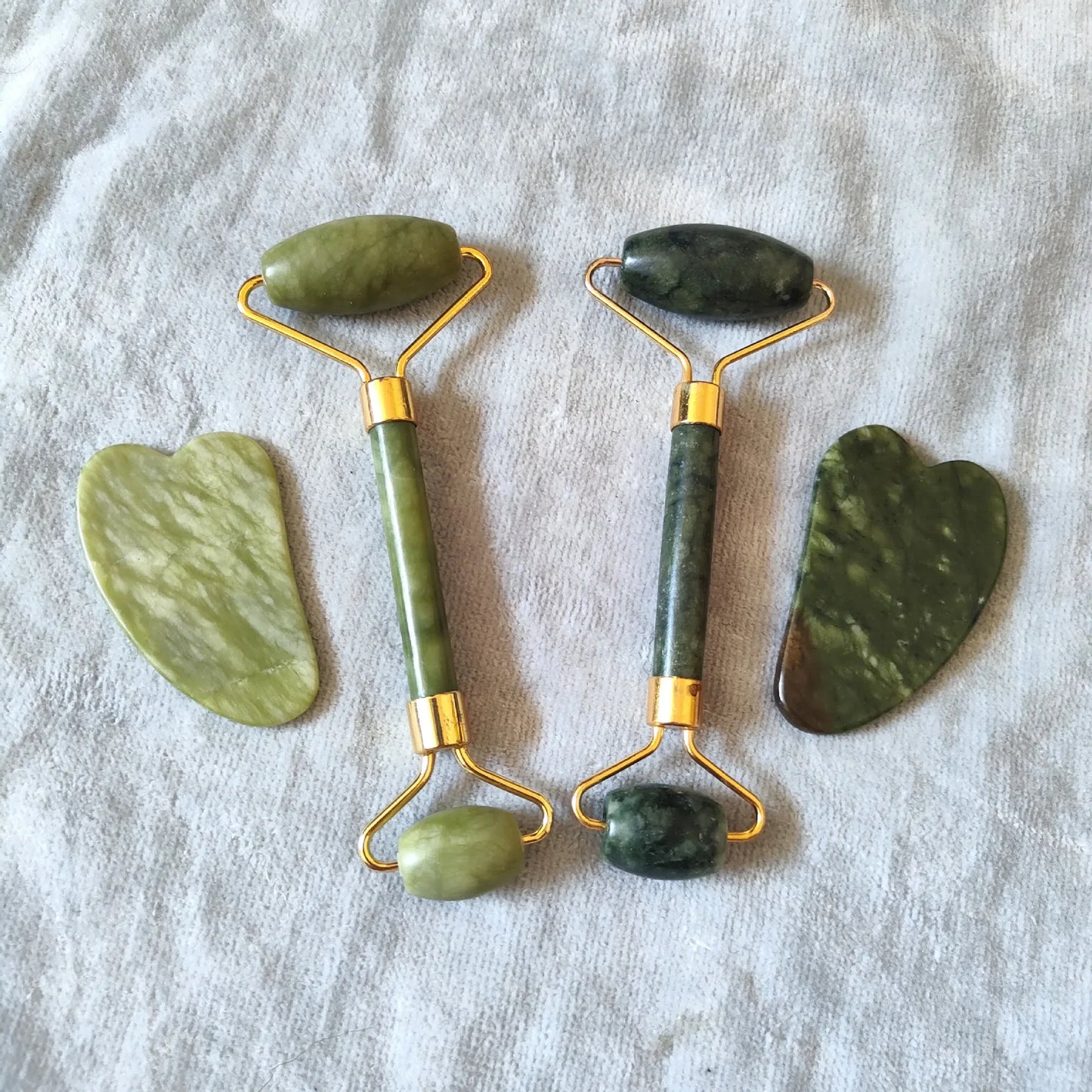 Jade Roller Facial Scraping Massage Tools