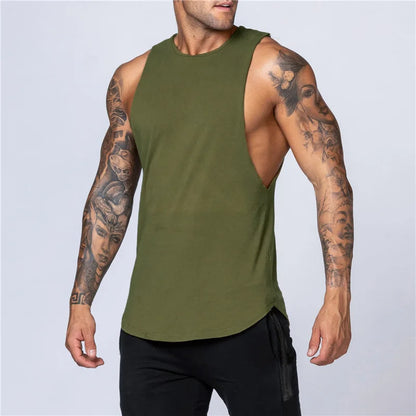 Men's Quick Dry Gym Tank Top for Summer