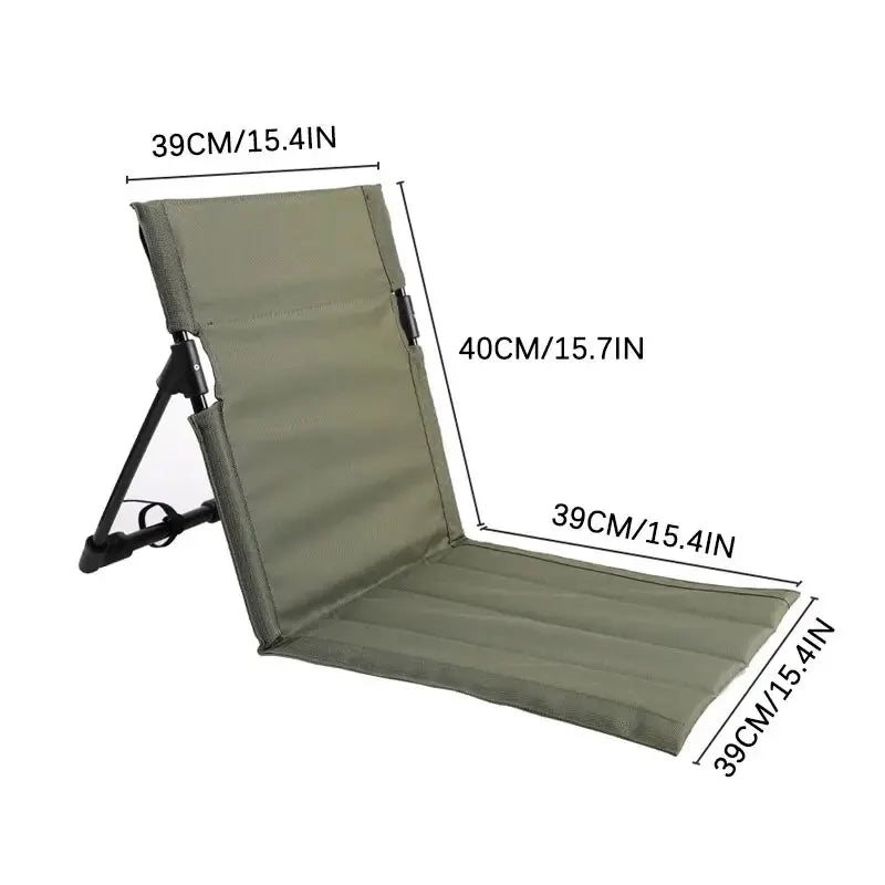 Ultra-Light Aluminum Folding Chair for Camping, Beach, Road Trips