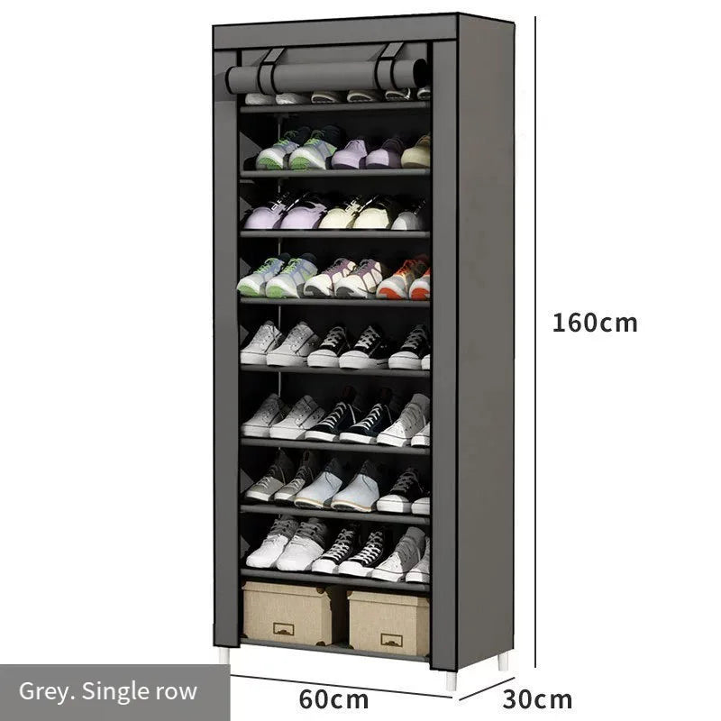 Armoire anti-poussière pour chaussures minimaliste