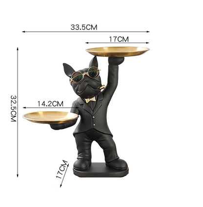 Bulldog Butler Storage - Nordic Table Decor