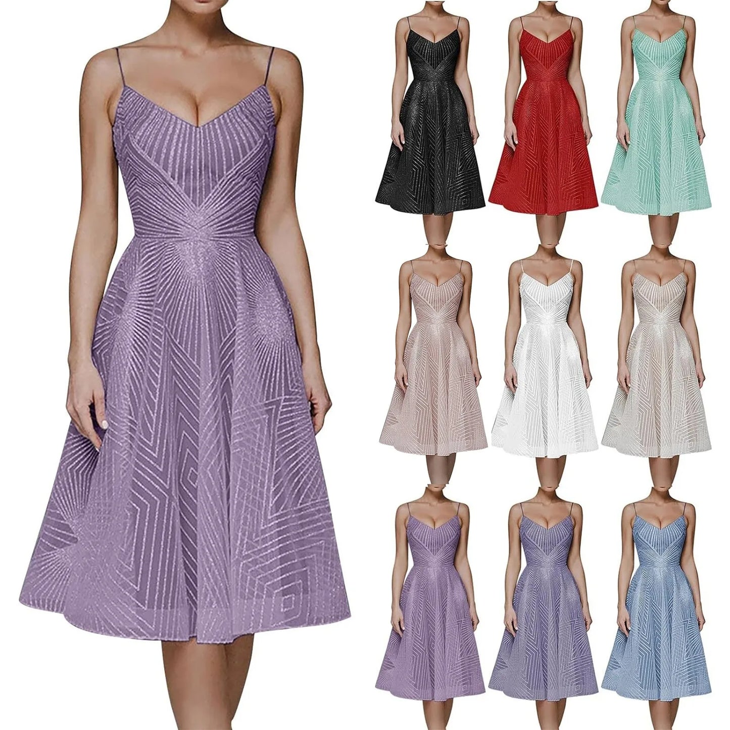 Luxury Women Embroidery Party Dress Sexy Suspenders Embroidered Sleeveless Evening Dresses Women Fashion Prom Dress Vestidos