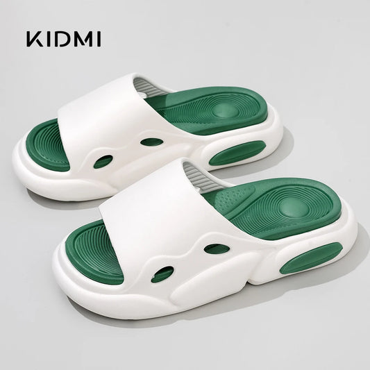 KIDMI Women's Platform Flat Slippers