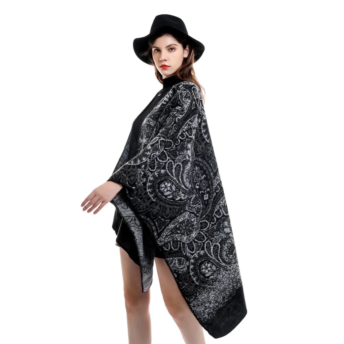 Damen-Pullover aus grenzüberschreitendem, doppelseitigem Kunstschaffell