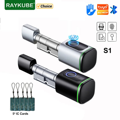Serrure de porte intelligente RAYKUBE S1 Tuya BLE
