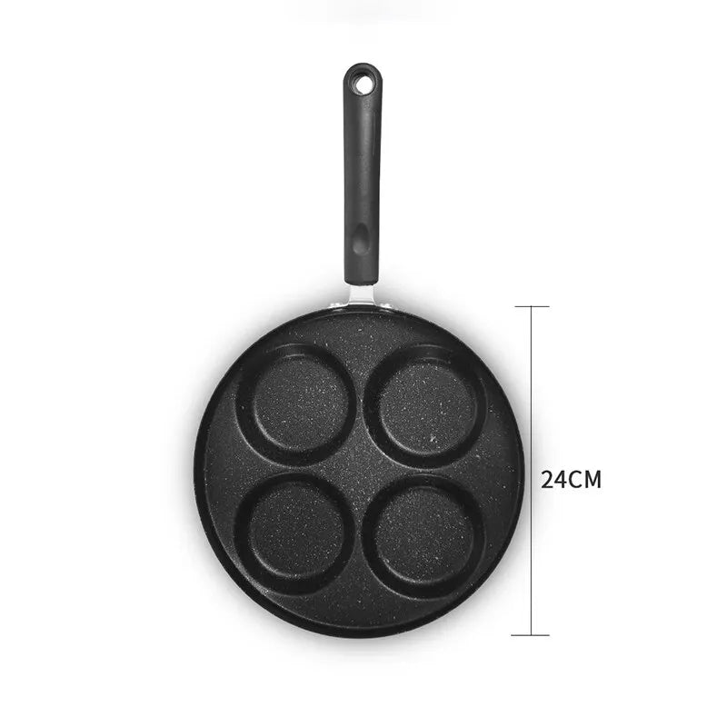 Non-Stick Four-Hole Egg Pan