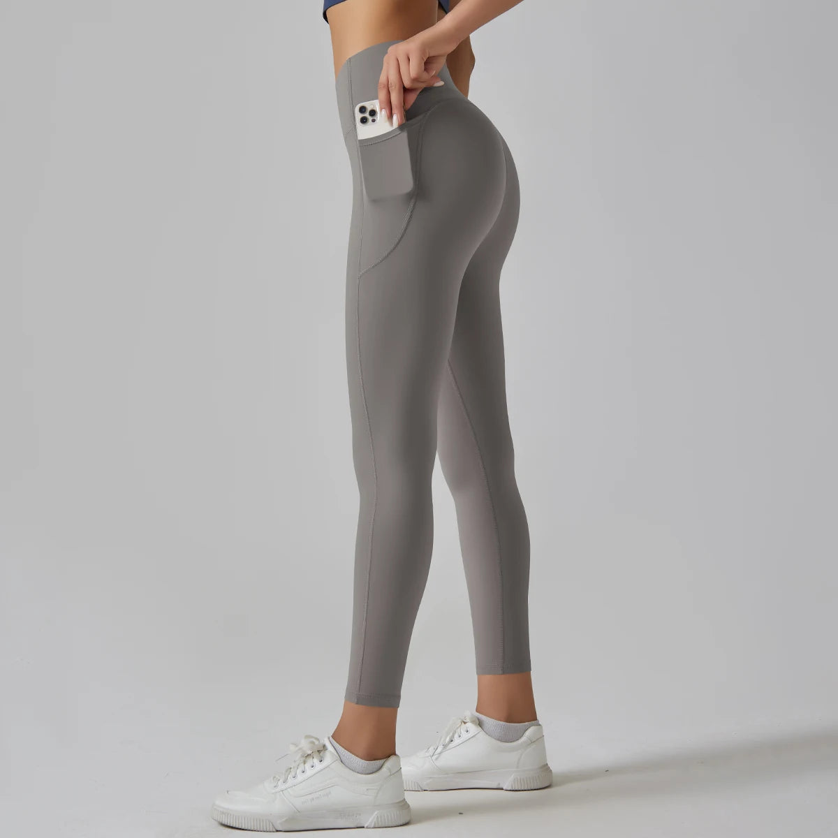 High-Waist Leggings with Pockets for Women