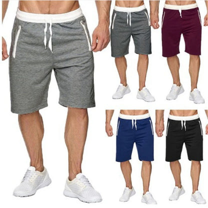 Quick-Dry Athletic Shorts with Pockets
