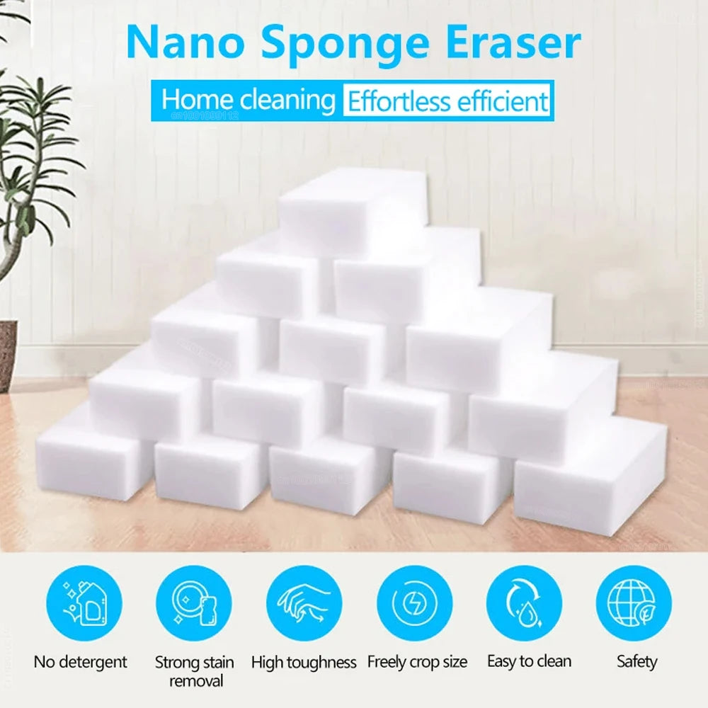 Magic Melamine Sponge Kitchen-Bathroom Cleaning Eraser