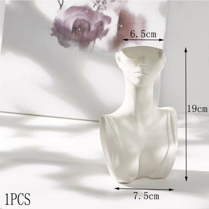 Nordic Style Ceramic Flower Vase Art