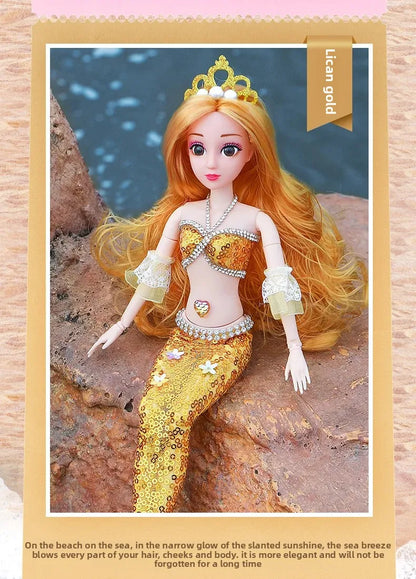 Poupée sirène pour filles, jouets aquatiques pour enfants