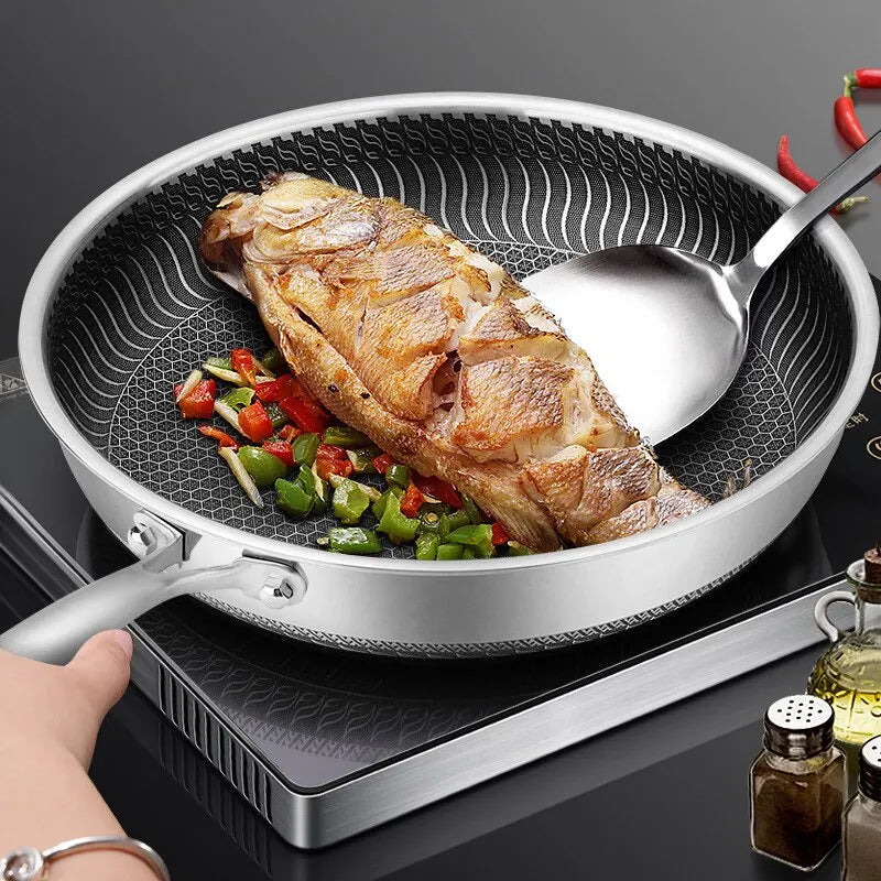 Batterie de cuisine Tri-Hex en acier inoxydable Fusion