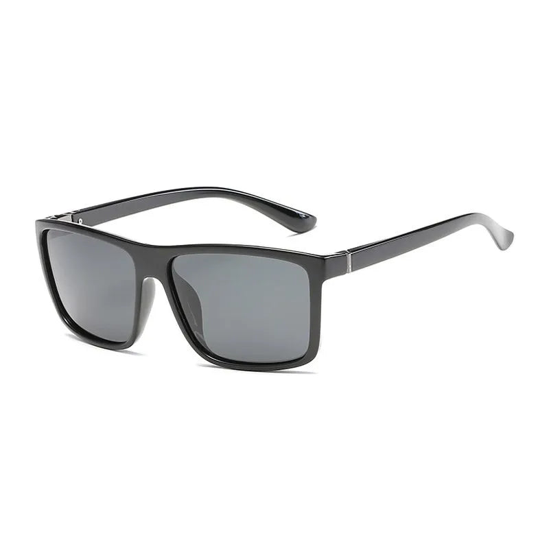 Men's Classic Square UV400 Polarized Beach Sunglasses