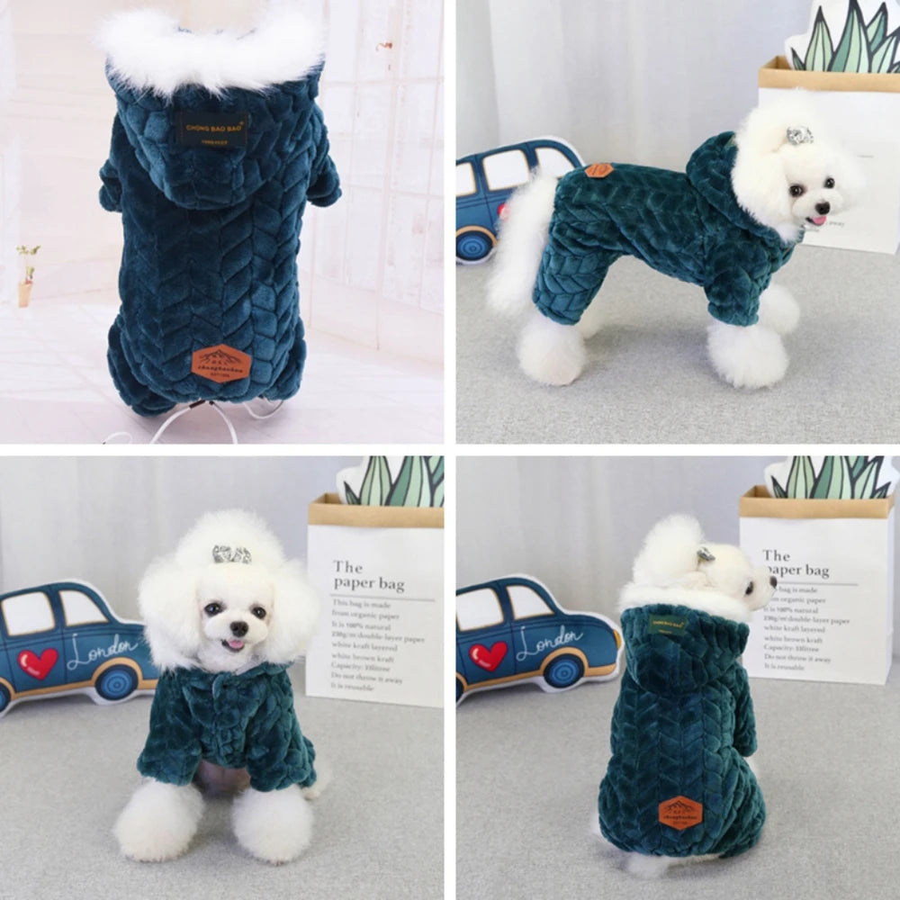 Winter Dog Coat - Jumpsuit