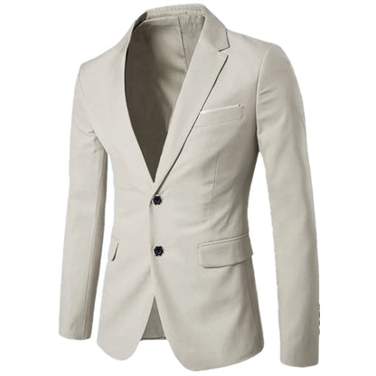 Blazer de costume d'affaires de haute qualité pour hommes - 9 couleurs